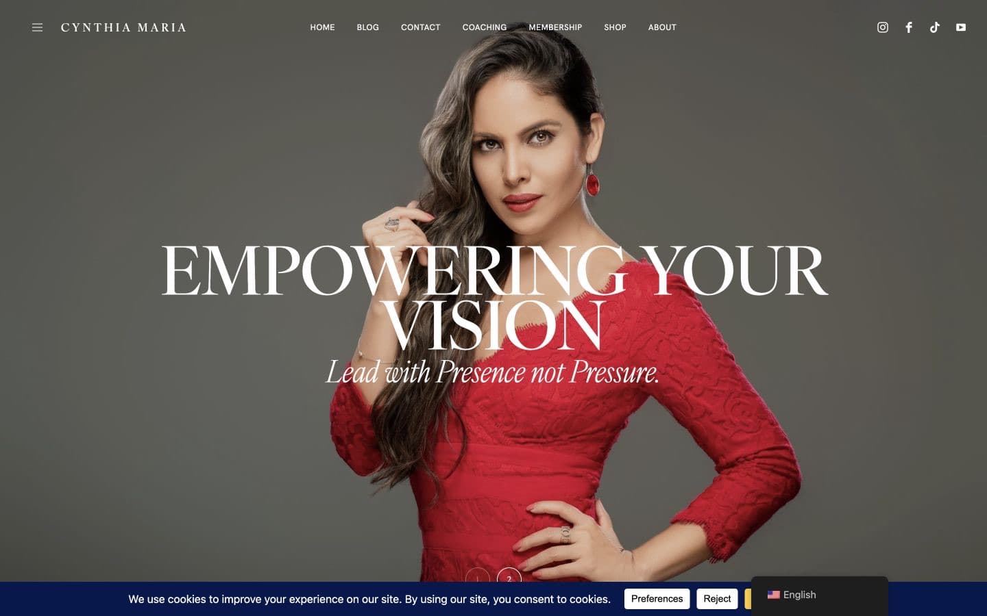 Coach Cynthia Maria project visual proof